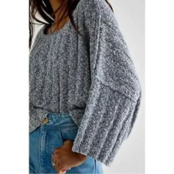 Free People Good Day Pullover Sweater - Picture 1 of 11